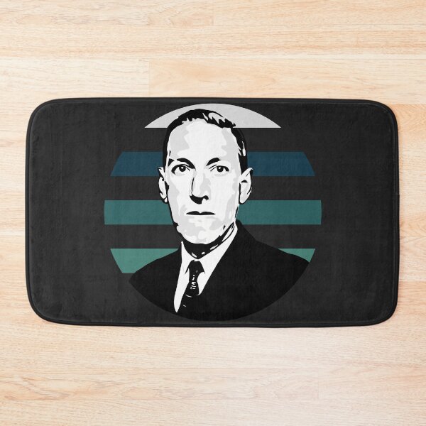 Item preview, HP Lovecraft Bust with Vapourwave Sun designed and sold by BRU Design.