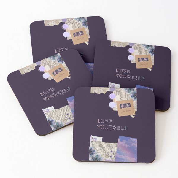 Item preview, LOVE YOURSELF (Purple Aesthetic) designed and sold by Kuraya7211.