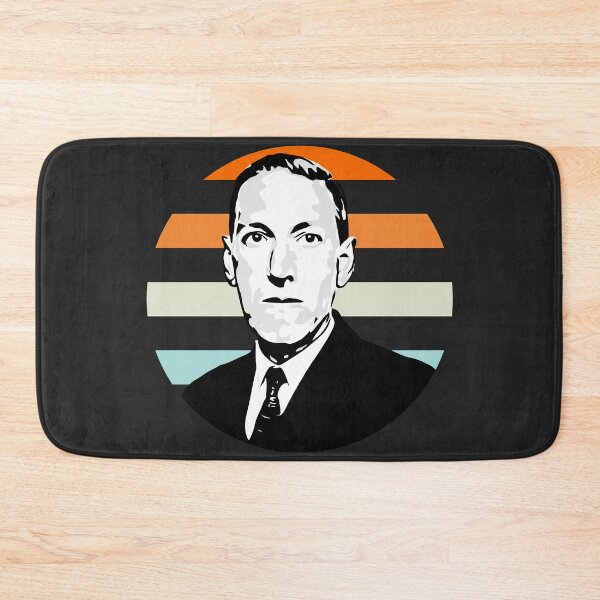 Item preview, HP Lovecraft Bust with Vapourwave Sun designed and sold by BRU Design.