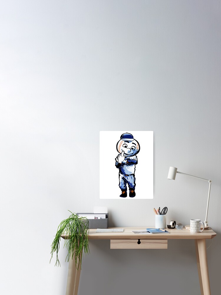 Mr- Met Middle Finger , Design Sticker for Sale by MoniDAWSON