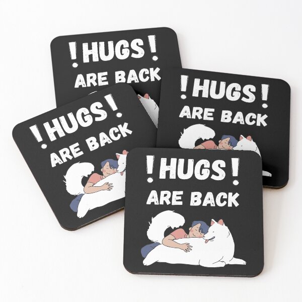 Item preview, Hugs are back - Dog lovers - Home is where the paws are designed and sold by For the love of Pixels.