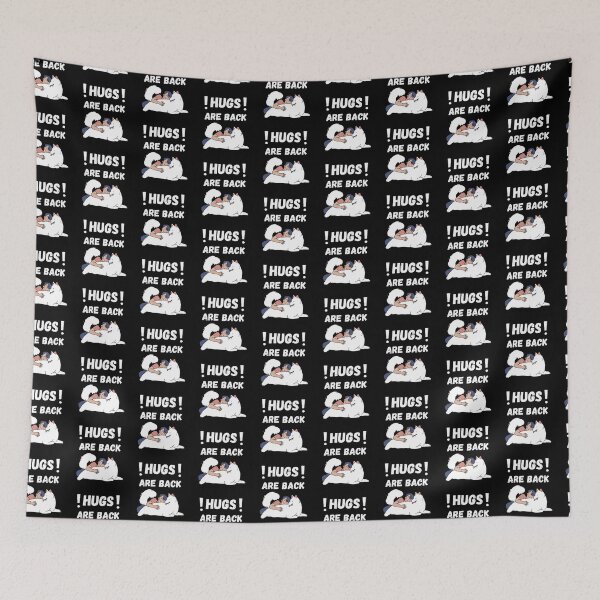 Item preview, Hugs are back - Dog lovers - Home is where the paws are designed and sold by For the love of Pixels.