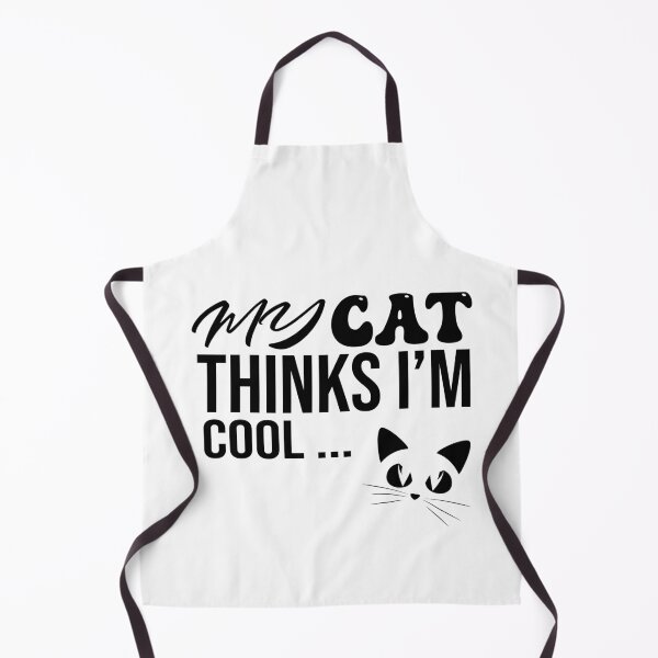 Item preview, My CAT Thinks I'm Cool SHIRT GIFT SHIRT FOR MEN WOMEN designed and sold by OMARBHM.