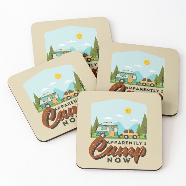 Item preview, Apparently I Camp Now  designed and sold by aoichan3939.