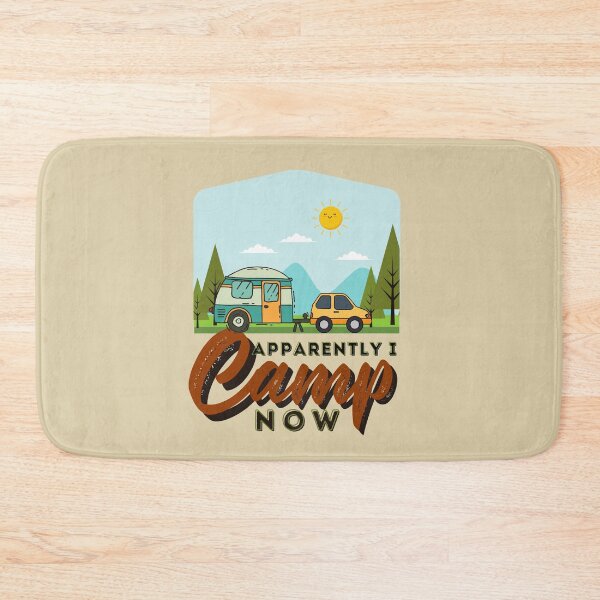 Item preview, Apparently I Camp Now  designed and sold by aoichan3939.