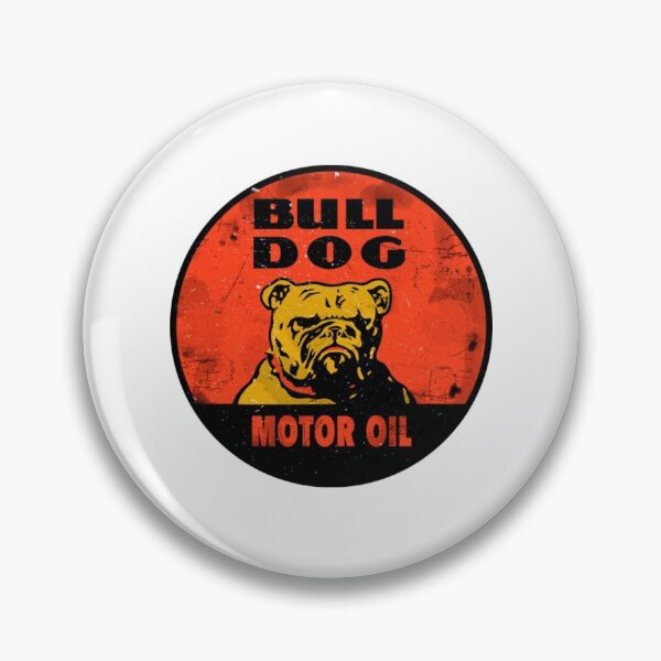 Item preview, Gas And Oil T-ShirtBull Dog vintage sign  designed and sold by HIDROSHOP.