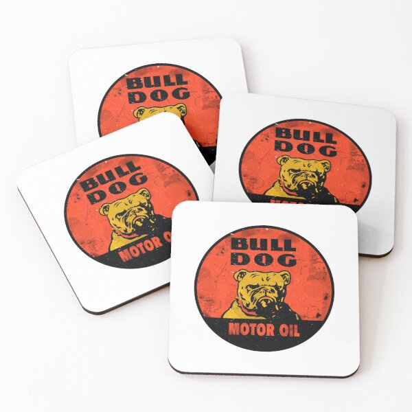 Item preview, Gas And Oil T-ShirtBull Dog vintage sign  designed and sold by HIDROSHOP.