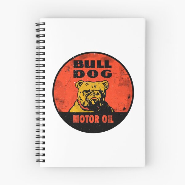 Item preview, Gas And Oil T-ShirtBull Dog vintage sign  designed and sold by HIDROSHOP.