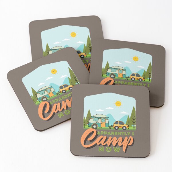 Item preview, Apparently I Camp Now  designed and sold by aoichan3939.
