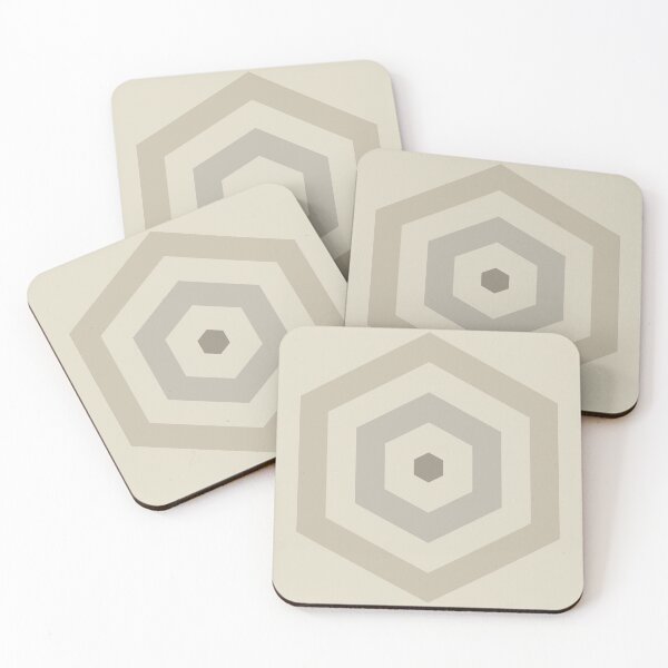 Aperçu de l'œuvre Motif géométrique : Hexagon Hive : Sherwin créée et vendue par Red Wolf.