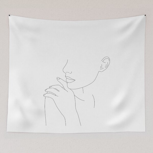 Item preview, Minimal figure illustration - Avery designed and sold by TheColourStudy.