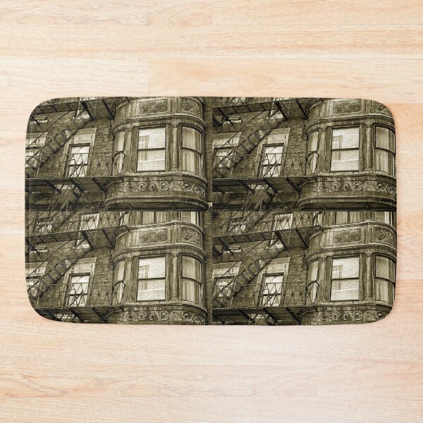 Item preview, View of Victorian Fire Escape in Downtown Boston Massachusetts designed and sold by Stephen Orsillo.
