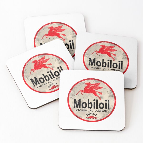 Item preview, Gas And Oil T-ShirtMobiloil gargoyle vintage sign designed and sold by HIDROSHOP.