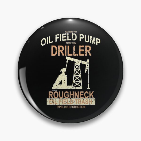 Item preview, Oil Field T-ShirtRoughneck Oil Field Pump Driller designed and sold by HIDROSHOP.
