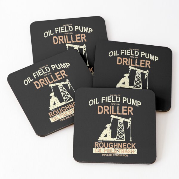 Item preview, Oil Field T-ShirtRoughneck Oil Field Pump Driller designed and sold by HIDROSHOP.