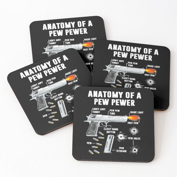 Item preview, Anatomy Of A Pew Pewer designed and sold by dorthymala.