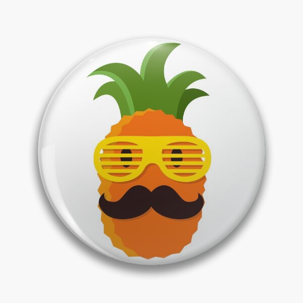 Item preview, Fashion pineapple with mustache designed and sold by GarikProst.