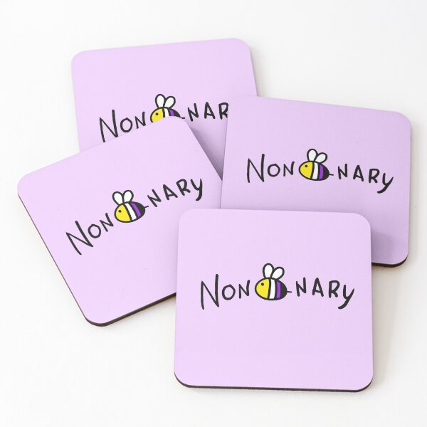Item preview, Non-bee-nary (Flag ver.) designed and sold by Yuuusart.