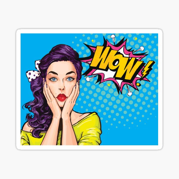 Item preview, pop art , girl designed and sold by Karan M.