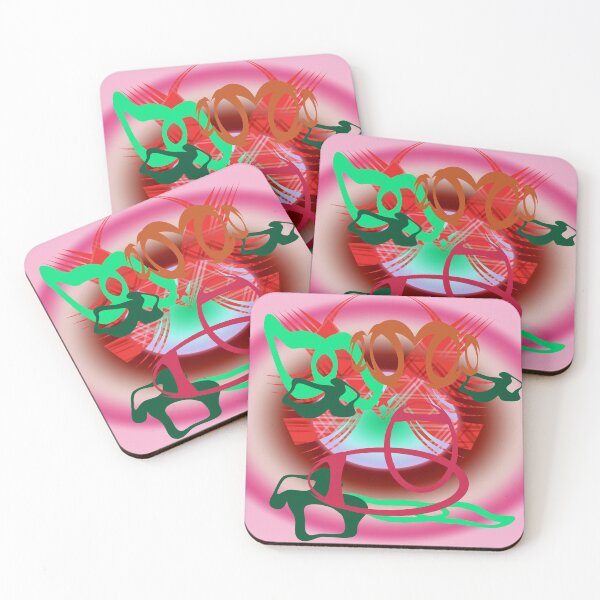 Item preview, Festive Abstraction 6 designed and sold by Discordant Dreams Art.