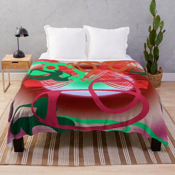 Item preview, Festive Abstraction 6 designed and sold by Discordant Dreams Art.