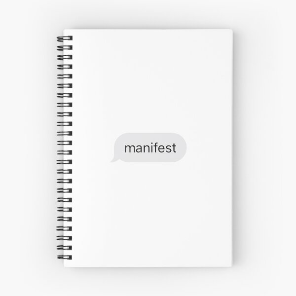 Item preview, manifest text message designed and sold by arishatz.