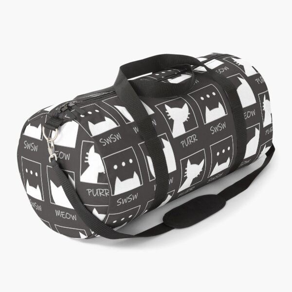 Item preview, Purr Swsw Meow Cat Sounds in Three Panels - white designed and sold by NamColors.
