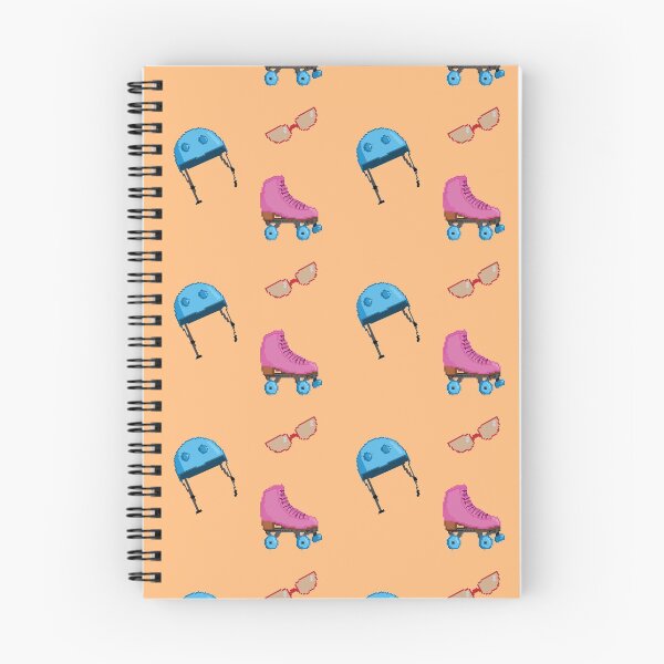 Item preview, Retro Pixel Skate Pattern designed and sold by Elizabeth Foulds.