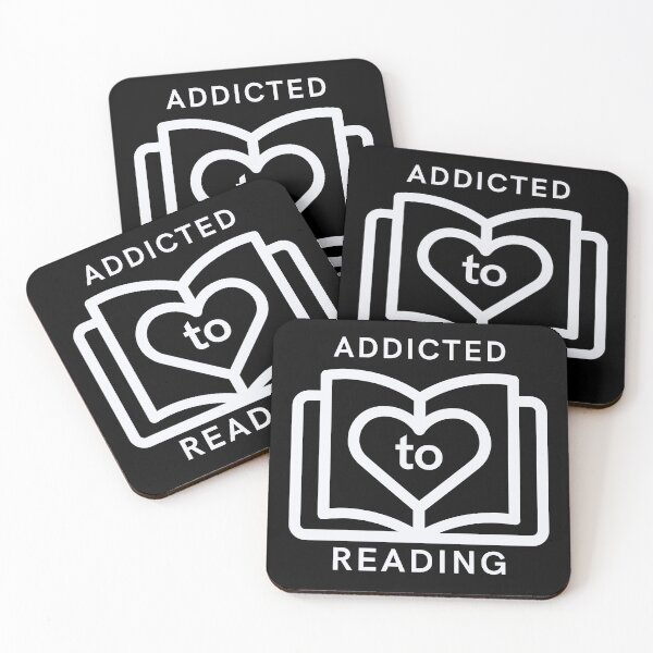 Item preview, Addicted to reading designed and sold by RoyalNadja.