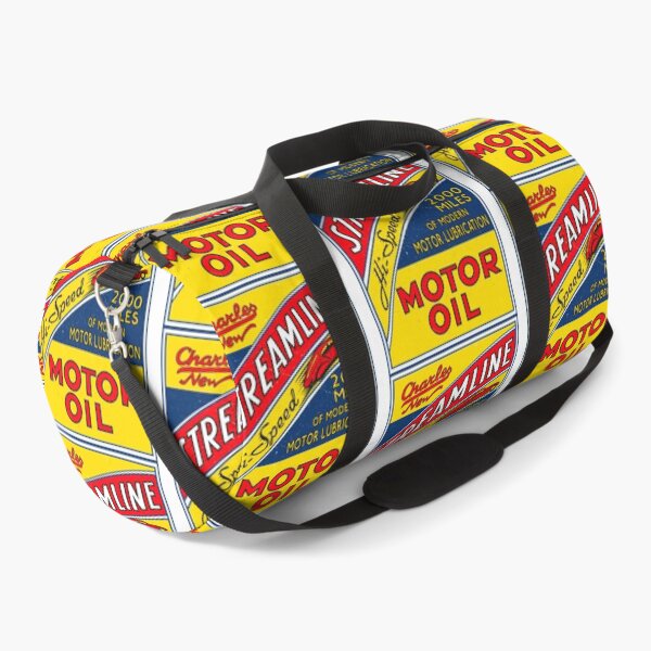 Item preview, Gas And Oil T-ShirtStreamline Motor oil retro sign rectangular designed and sold by HIDROSHOP.