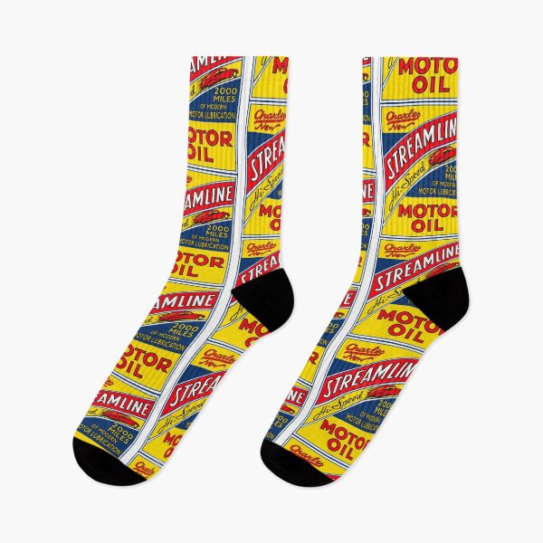 Item preview, Gas And Oil T-ShirtStreamline Motor oil retro sign rectangular designed and sold by HIDROSHOP.