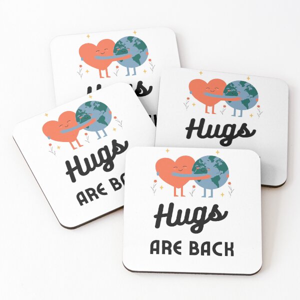 Item preview, Hugs are back - Quarantine is over - No more Social Distancing designed and sold by For the love of Pixels.
