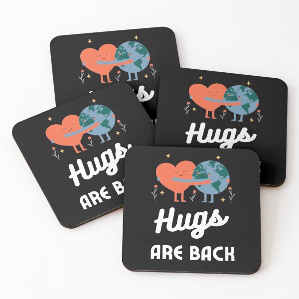 Item preview, Hugs are back - Quarantine is over - No more Social Distancing designed and sold by For the love of Pixels.