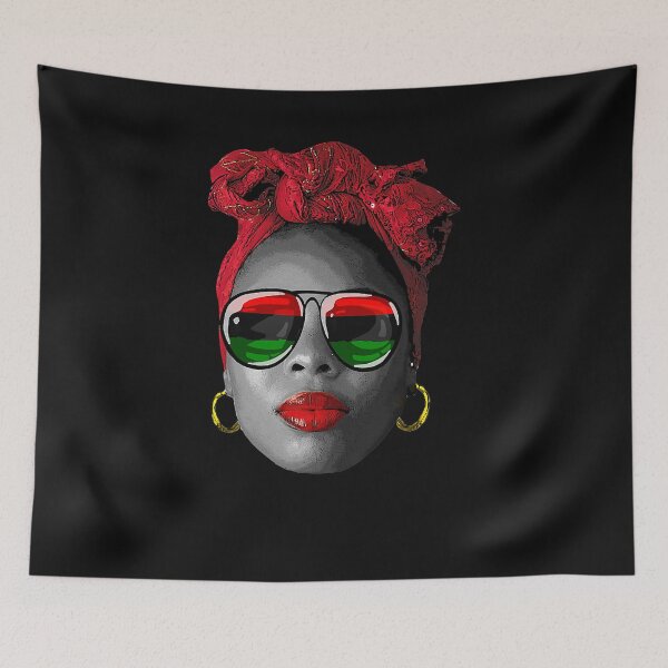 Item preview, Black Queen Afro Sin disculpas Dope - Melanin Girl Art designed and sold by dorthymala.