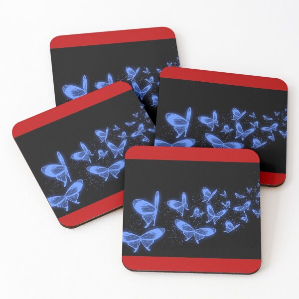 Item preview, Ben Solo' blue butterflies designed and sold by Yuuusart.