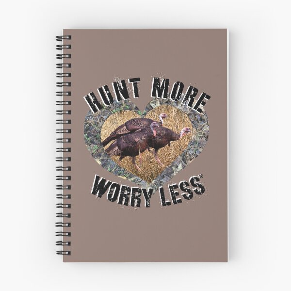 Item preview, Hunt More, Worry Less Wild Turkey Hunting Design designed and sold by LifeCrush.