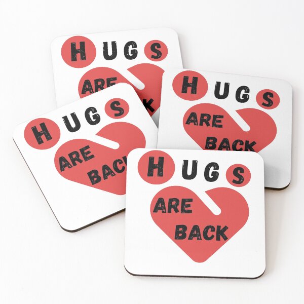 Item preview, Hugs are back - Quarantine is over - No more Social Distancing designed and sold by For the love of Pixels.
