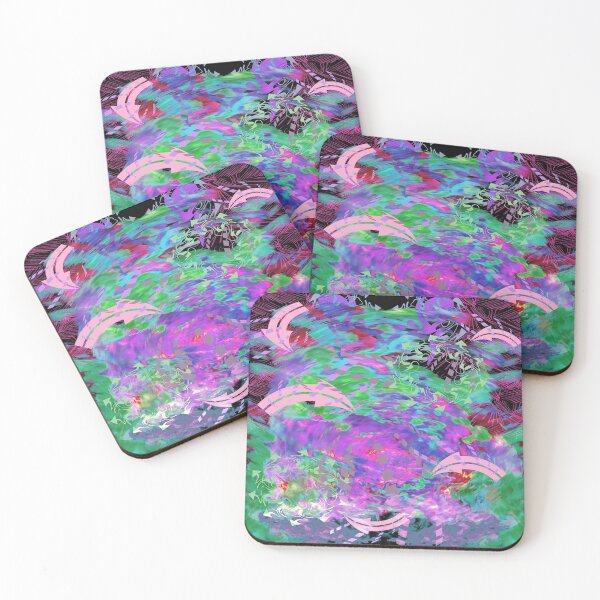 Item preview, Festive Abstraction 2 (muted) designed and sold by Discordant Dreams Art.