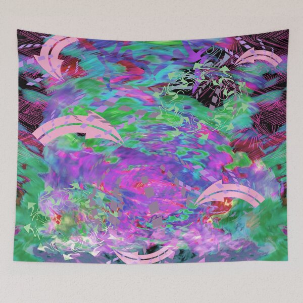 Item preview, Festive Abstraction 2 (muted) designed and sold by Natfigcreates.