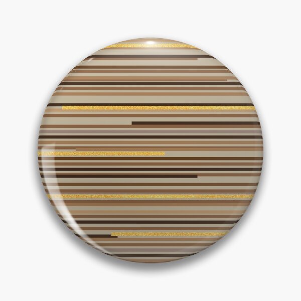 Item preview, Brown Thin lines with gold design designed and sold by BLMcreations.