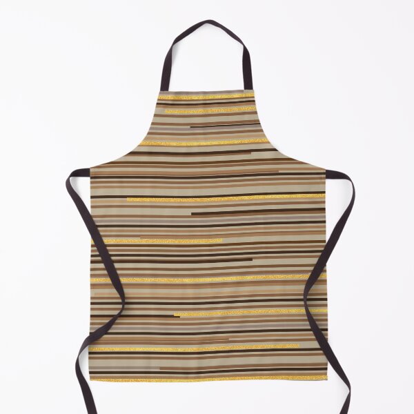 Item preview, Brown Thin lines with gold design designed and sold by BLMcreations.