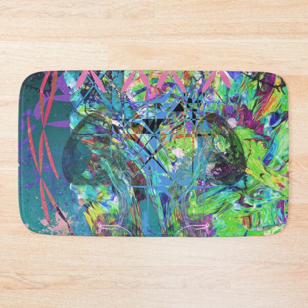 Item preview, Festive Abstraction 3 (muted) designed and sold by Discordant Dreams Art.