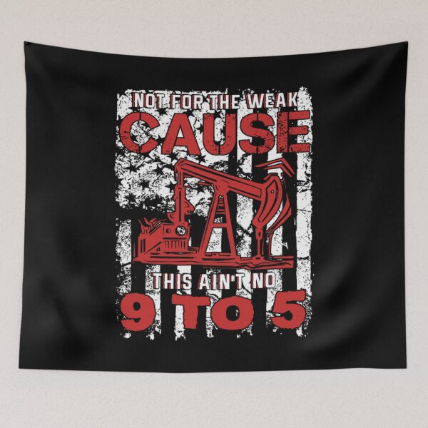 Item preview, Oil Rig Flag T-ShirtOil Rig Flag  designed and sold by HIDROSHOP.