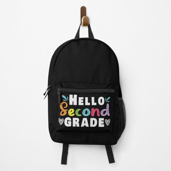 Item preview, Hello Second Grade 2nd Grade Teacher Student Back to School Gift Idea / Colored designed and sold by Chamssou.