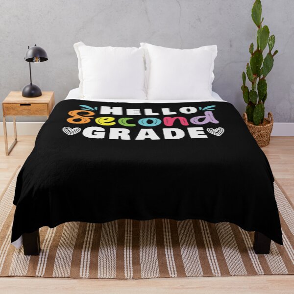 Item preview, Hello Second Grade 2nd Grade Teacher Student Back to School Gift Idea / Colored designed and sold by Chamssou.