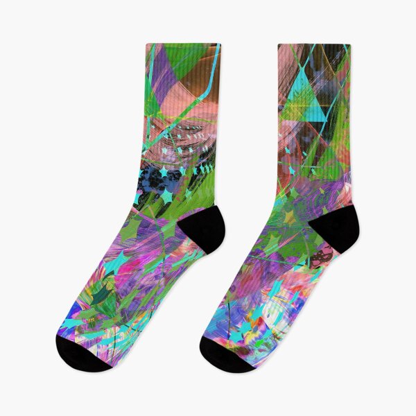 Item preview, Festive Abstraction 4 (muted) designed and sold by Discordant Dreams Art.
