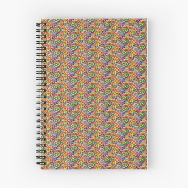 Item preview, abstraction of colorful flowers designed and sold by filon19931.