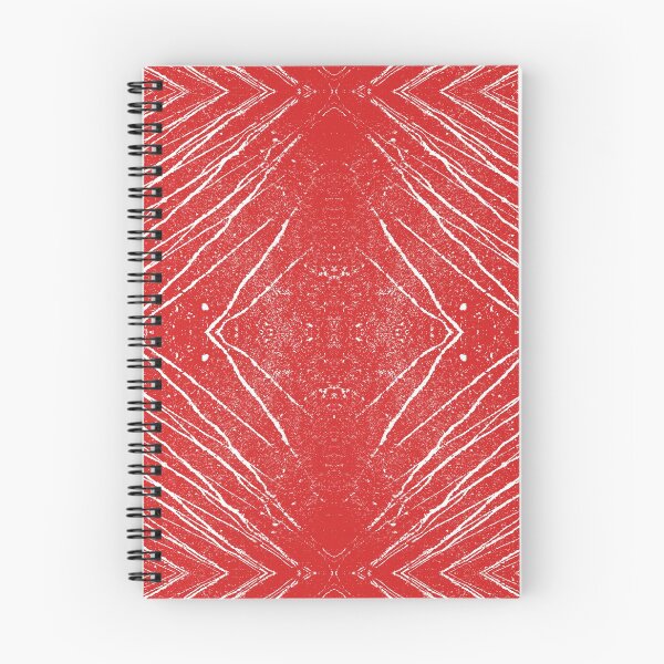 Item preview, Red Lines Paint Splashes Abstract Pattern designed and sold by bubblyshades.