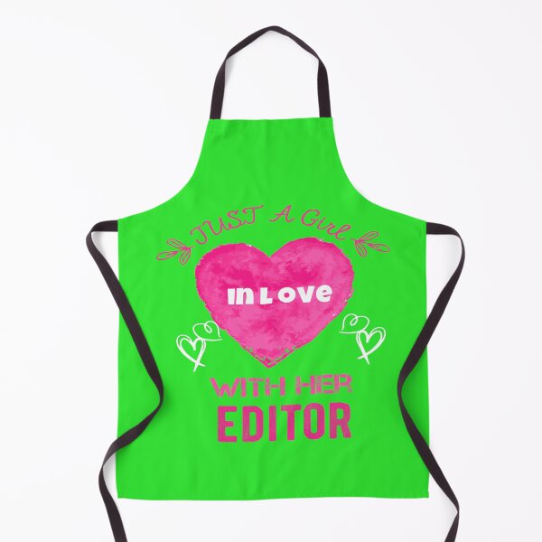 Item preview, just a girl in love with her editor designed and sold by youfteen.