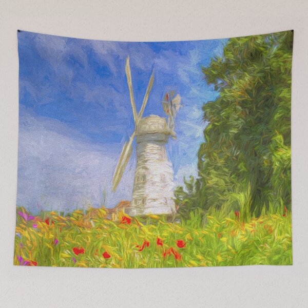 Item preview, Windmill Panorama Art designed and sold by Londonimages.